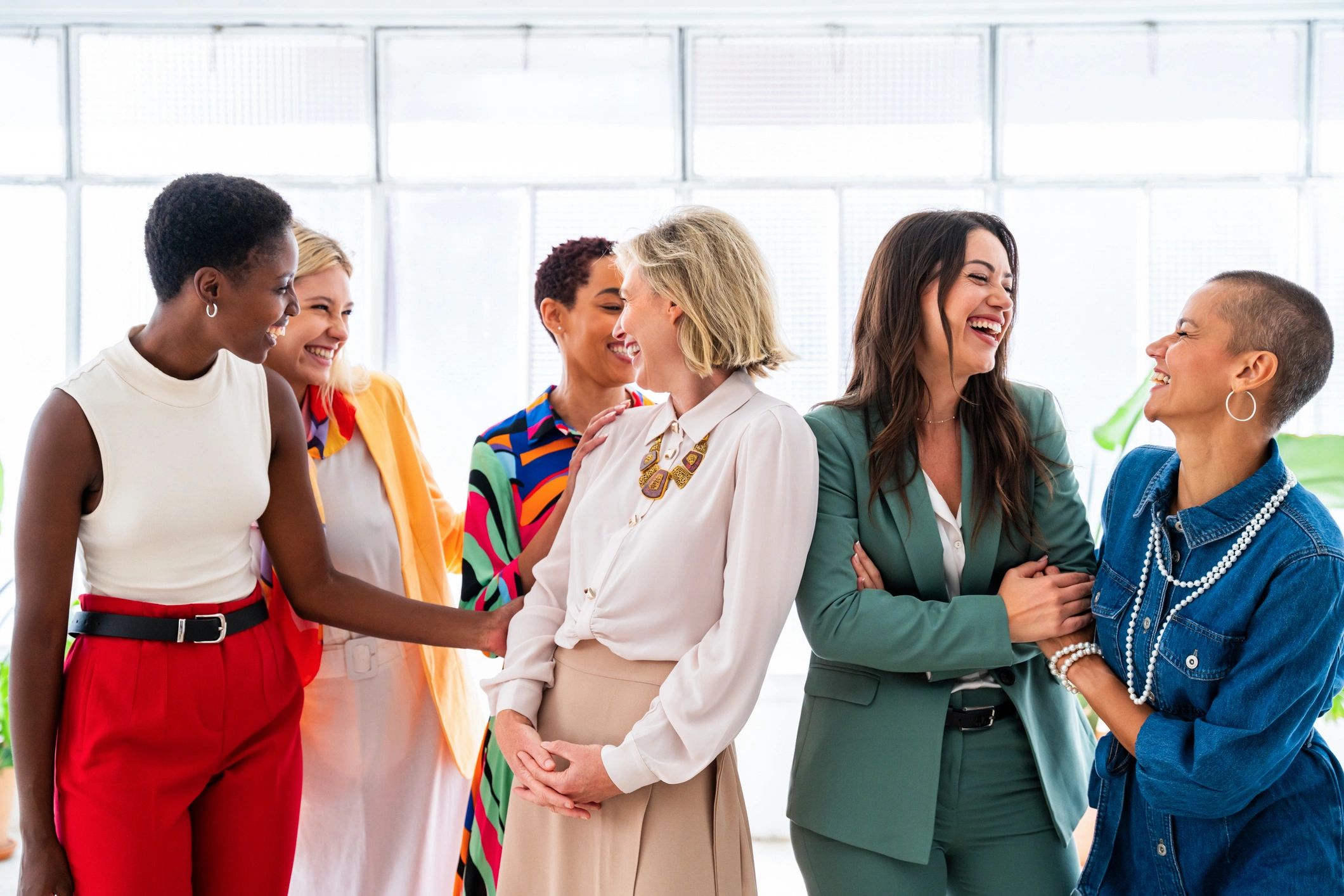 Group of professional women together